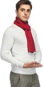 img 2 attached to 🧣 Cashmere Winter Scarf for Men - Classic Accessories and Stylish Men's Scarves