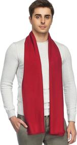 img 1 attached to 🧣 Cashmere Winter Scarf for Men - Classic Accessories and Stylish Men's Scarves