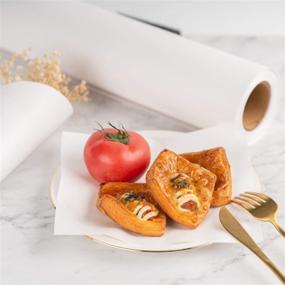 img 2 attached to 🥩 RUSPEPA White Poly Coated Freezer Paper Roll - 17.5 inch x 100 Feet, Ideal for Wrapping Meat, Cheese & Fish