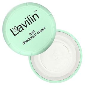 img 1 attached to LAVILIN Foot Deodorant Cream - Unisex - 7-Day Foot Odor Control, No Aluminum, No Alcohol, No Paraben, No Cruelty, Gentle Formula - 12.5g