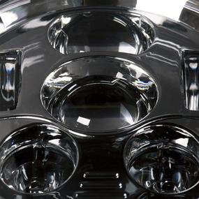 img 1 attached to Светодиодный мотоциклетный фар генерации III "Eagle Lights" диаметром 7 дюймов для Harley Davidson - установка без проблем в разъем H4 - совместим с фарами 2D1 (хром)