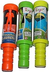 img 1 attached to 🪂 Skydiver Parachute Tangle Launcher for Toys