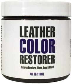 img 4 attached to Leather Hero Color Restorer & Applicator - Revive, Refurbish & Renew Leather & Vinyl Sofa, Purse, Shoes, Car Seats, Couch - 4oz (Beige)