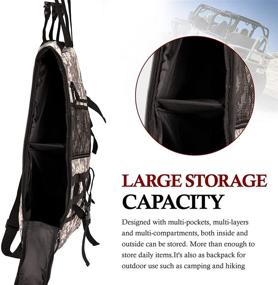 img 1 attached to 🚀 BUNKER INDUST Roll Bar Storage Bag Cargo Cage Tool Organizer for 1997-2020 Jeep Wrangler JK TJ LJ & Unlimited JL 4-Door: Convenient and Secure Storage Solution