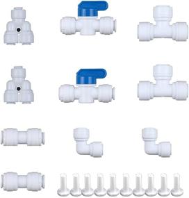 img 4 attached to 🚰 Upgrade Your Plumbing with PureSec Connect Fitting Assortment Package