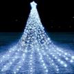 led outdoor christmas star string lights logo