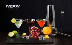 img 2 attached to 🍹 Upgrade Your Mixology Skills with LYFJOY Cocktail Bartender Stainless Measuring Set