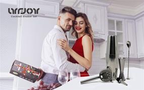 img 1 attached to 🍹 Upgrade Your Mixology Skills with LYFJOY Cocktail Bartender Stainless Measuring Set