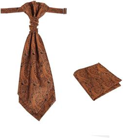 img 4 attached to 🎀 Epoint C B AQ R 013 Paisley Pre Tied Microfiber Men's Accessories: Style Meets Convenience