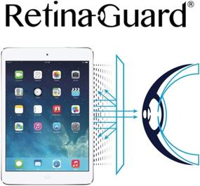 img 4 attached to ✨ RetinaGuard Anti Blue Light Screen Protector for 2018/2017 iPad, iPad Air, iPad Pro 9.7 - SGS & Intertek Tested, Blocks Excessive Harmful Blue Light