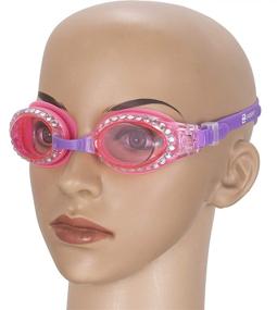 img 2 attached to ZABERT 3 Pack Kids Swimming Goggles, Anti-fog, 100% UV Protection, for Ages 3-14