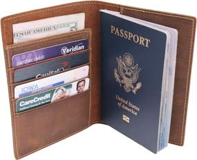 img 3 attached to Introducing the Ultimate Leather Passport Blocking: Trusted Security for Travelers