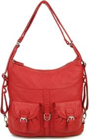 img 4 attached to Revamp Your Style with 👜 Ampere Creations' Janey Jane Convertible Crossbody