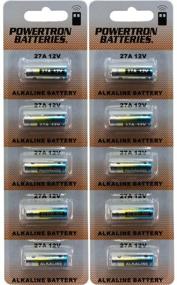 img 2 attached to 🔋 10-пачка: Высокопроизводительная батарейка 27A A27 G27A B-1 L828 CA22 GP27A 12V