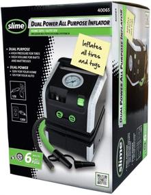 img 3 attached to 🚀 Slime 40065 Dual Power All Purpose Tire Inflator: Reliable Inflation Anywhere (120V/12V)