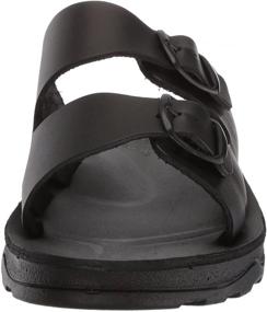 img 3 attached to Barnabas Molded Mens Sandals Black - Premium Comfort and Style for Men