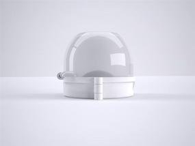 img 1 attached to 🚽 Luxe Bidet Neo 110, 120, and 185: Child-Proof 2-Piece Bidet Knob Cover Attachment for Your Luxe Neo Bidet