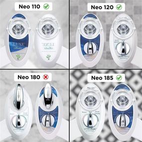 img 3 attached to 🚽 Luxe Bidet Neo 110, 120, and 185: Child-Proof 2-Piece Bidet Knob Cover Attachment for Your Luxe Neo Bidet