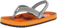 sandals for boys: reef ahi toddler little sailboats logo