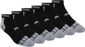 img 4 attached to PUMA Mens 6 Pack Low Cut Socks: Ultimate Comfort and Style for Men