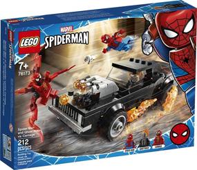 img 1 attached to Marvel Spider-Man Collectible LEGO Building Set: Unleash the Superhero Adventure!