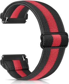 img 3 attached to Akimoom Elastic Watch Band Compatible With Versa/Versa 2 / Versa Lite Wearable Technology