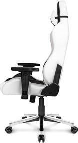 img 1 attached to 🎮 Discover the Ultimate Comfort and Precision of the AKRacing Masters Series Premium Gaming Chair - Featuring High Backrest, Recliner, Swivel, Tilt, Rocker, and Seat Height Adjustment Mechanisms with 5/10 Warranty!