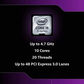 img 2 attached to 🔥 Enhanced Intel Core i9-10900X Unlocked 10-Core Processor - Up to 4.7GHz, LGA2066 X299 Series, 165W (BX8069510900X)