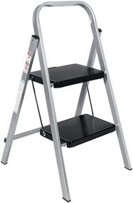 img 4 attached to 🪜 DEESWEY Step Ladder 2 Step Folding Step Stool: Sturdy, Portable, 300-Pound Capacity!