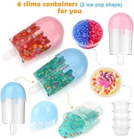 img 3 attached to Ultimate Slime Supplies Kit: 62 Packs of Charms, Beads, Accessories, Tools, and Containers for DIY Slime Making - No Slime Included!