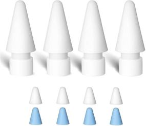 img 3 attached to 🖊️ High Sensitivity Apple Pencil Nibs - Compatible Replacement Tips for Apple Pencil 1st & 2nd Gen (White)