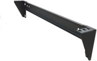 🔧 mofangtech 1u folding wall mount rack bracket: 19-inch vertical server rack in black (1u44p) logo