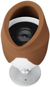 img 3 attached to 🏞️ Nest Cam IQ Outdoor Silicone Skins - Enhance and Personalize Your Nest Cam IQ Outdoor Security Camera; Camouflage and Accessorize with Colorful Skins - by Wasserstein (1 Pack, Brown)