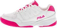 fila womens pickleball highrise metallic women's shoes for athletic logo