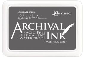 img 1 attached to Ranger Wendy Vecchi Designer Series Archival Ink 🖤 Pad in Watering Can Shade: Trusted Quality for Lasting Impressions