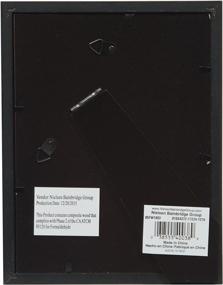 img 2 attached to Snap 05FW1803 Wall Mount Mat Picture Frame, 6x8, Black, SEO-Optimized
