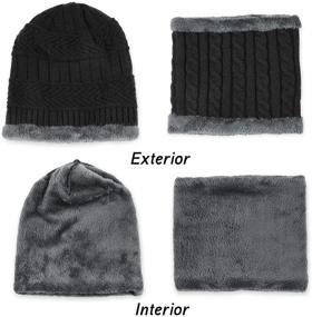 img 2 attached to 🧢 Maylisacc Winter Touchscreen Beanie Hat for Boys - Enhanced Warmth and Style