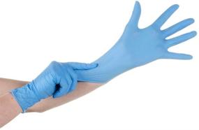img 4 attached to 🧤 Premium Nitrile Gloves, Comfortable & Powder-Free - Latex-Free Disposable Gloves: 100-1000 Pack