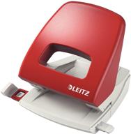 🔳 leitz hole punch: efficiently punches up to 25 sheets logo