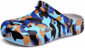 img 3 attached to Children's Camouflage Slippers for Boys by BIG WASP - Stylish Shoes