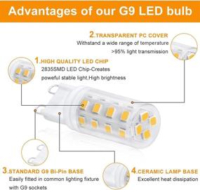 img 2 attached to Enhance Your Décor with Pack LED Bulbs Chandelier Chandeliers