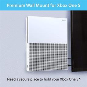 img 3 attached to Wall Mount for Xbox One S (Securely Mounts Xbox One S by Your TV)