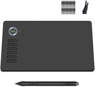 veikk a15 graphics drawing tablet: 10x6 inch battery-free pen tablet with 8192 🎨 levels, 12 hot keys - win/mac/linux/android compatible - ideal for painting & online teaching logo