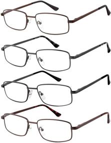 img 4 attached to EFE Reading Glasses Men Pack