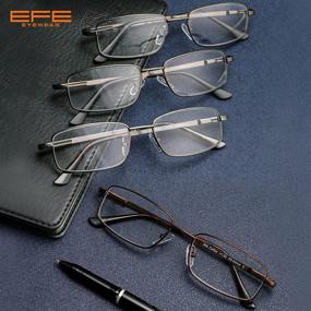 img 1 attached to EFE Reading Glasses Men Pack