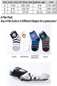 img 3 attached to Marvel Avengers Socks Pairs Years