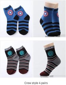 img 1 attached to Marvel Avengers Socks Pairs Years