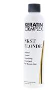 💆 revitalize your blonde hair with 8 oz. of keratin complex natural keratin smoothing treatment logo