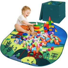 img 3 attached to Storage Collapsible Playroom Organization Classroom12 8