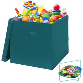img 4 attached to Storage Collapsible Playroom Organization Classroom12 8